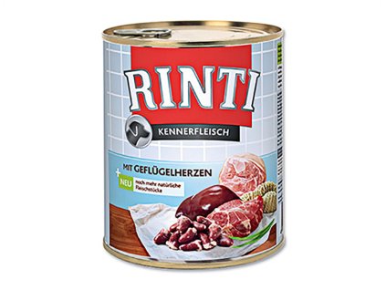 Konzerva RINTI - drůbeží srdíčka 800g