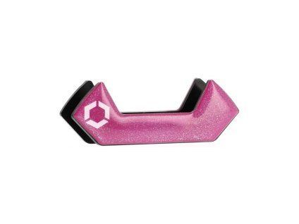 Vyměnitelné magnetické nálepky do třmenů FLEX-ON Safe-On & Junior pink silver
