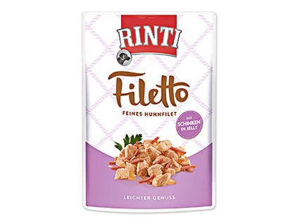 Kapsička RINTI Filetto - kuře a šunka v želé 100g