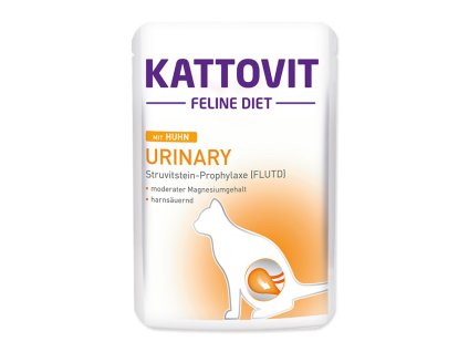 Kapsička KATTOVIT Feline Diet Urinary s kuřetem 85g