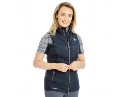 Dámská vesta HORSEWARE Stride navy (S)