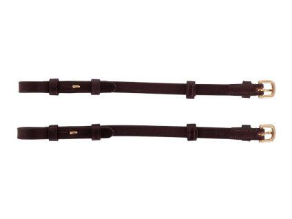 Lícnice BR s háčky brown/gold FULL