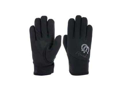 Dětské jezdecké rukavice ROECKL Keysoe black (4)