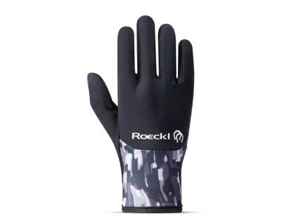 Dětské jezdecké rukavice ROECKL Tryon 2 black (3)