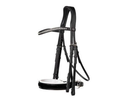 Uzda TRUST Aachen black/white FULL