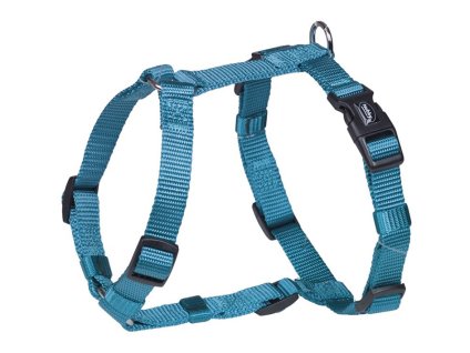 Postroj NOBBY Classic nylonový světle modrý (XS) 1x20-35cm