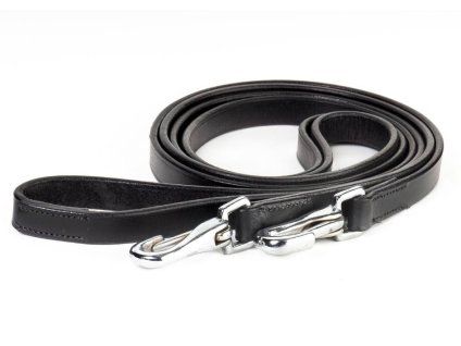 Kožené otěže F.R.A. Janosch black 280cm
