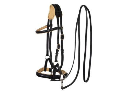 Sidepull F.R.A. Pardoes de luxe black/beige SHETTY