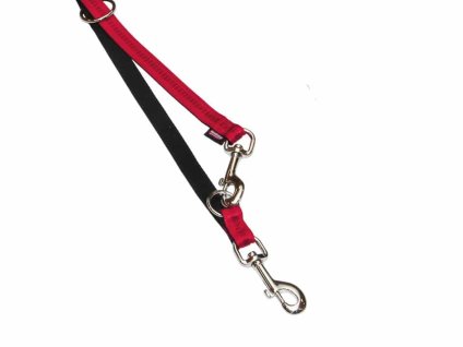 Vodítko NOBBY Soft Grip nylonové přepínací červené 1x200cm
