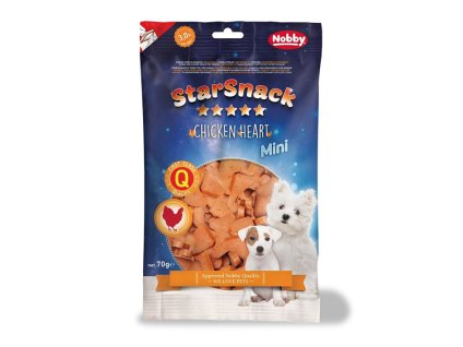 NOBBY StarSnack Mini Chicken Heart 70g
