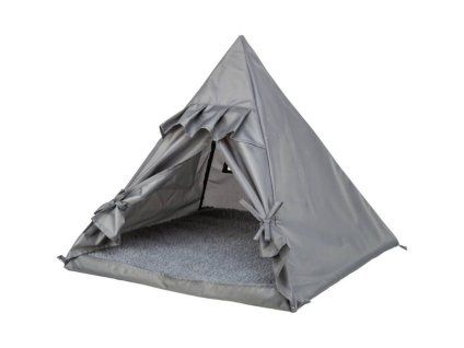 Iglú TRIXIE Samoa teepee šedé 55x50x55cm