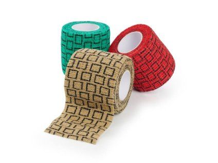 Elastické obinadlo KRUUSE SafeVet (1ks) (5cm, 4,5m) (MIX BAREV)
