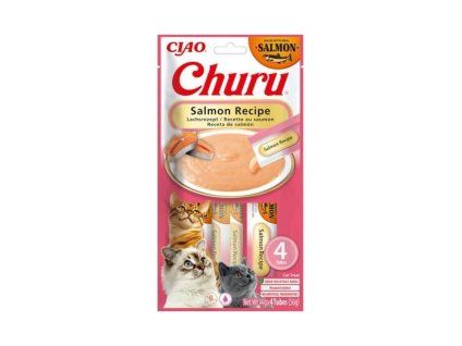 CIAO Churu Cat Snack losos 4x14g