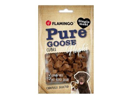 FLAMINGO Hapki Pure Goose Cubes 85g