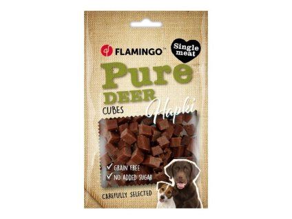 FLAMINGO Hapki Pure Deer Cubes 85g