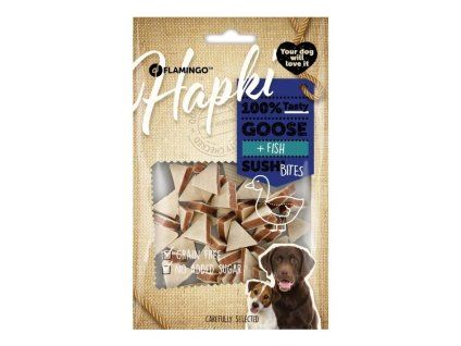 FLAMINGO Hapki Goose & Fish Sushi Bites 85g