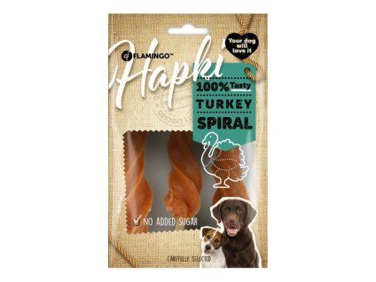 FLAMINGO Hapki Turkey Spirals 85g