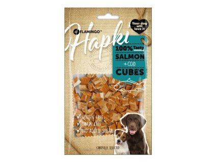 FLAMINGO Hapki Salmon & Cod Cubes 85g