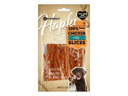 FLAMINGO Hapki Chicken & Fish Slices 85g