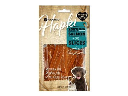 FLAMINGO Hapki Salmon & Cod Slices 85g
