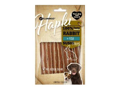 FLAMINGO Hapki Rabbit & Fish Sushi Strips 85g