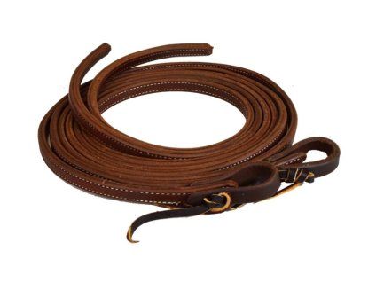 Otěže PAUL TAYLOR Doubled and Stitched Split Reins 5/8"