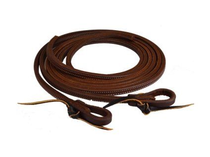Otěže PAUL TAYLOR Doubled and Stitched Split Reins 1/2"
