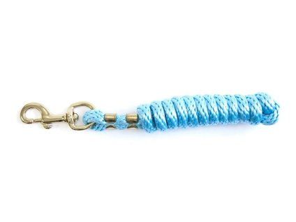 Vodítko KM ELITE Poly Durable s klasickou karabinou pastel blue 180cm