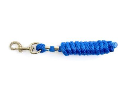 Vodítko KM ELITE Poly Durable s klasickou karabinou blue 180cm