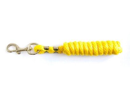 Vodítko KM ELITE Poly Durable s klasickou karabinou yellow 180cm