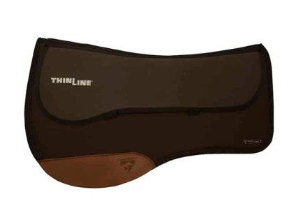 Podsedlová dečka THINLINE Diamond Endurance Small dark brown