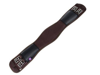 Drezurní podbřišník KM ELITE Memory Foam CoolMax brown 55cm