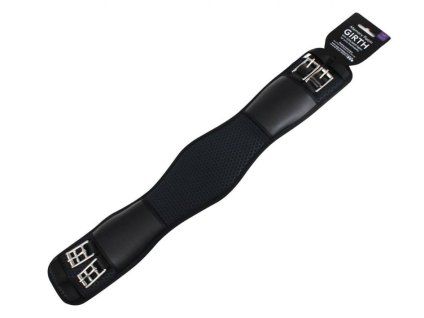 Drezurní podbřišník KM ELITE Memory Foam CoolMax black 65cm