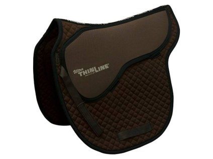 Podsedlová dečka THINLINE Wither Free dark brown
