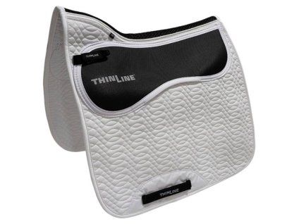 Drezurní podsedlová dečka THINLINE korekční white DR