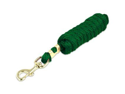 Vodítko KM ELITE Poly s klasickou karabinou hunter green 3m