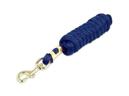 Vodítko KM ELITE Poly s klasickou karabinou navy blue 3m