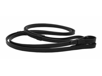 Otěže THINLINE Anti-slip Grip black 152cm