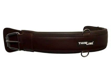 Westernový podbřišník THINLINE brown 80cm