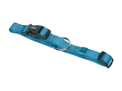 Obojek NOBBY Classic nylonový světle modrý 30-45cm