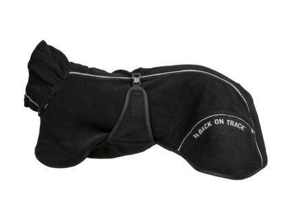 Obleček BACK ON TRACK Bay Fleece LowTail černý 55cm