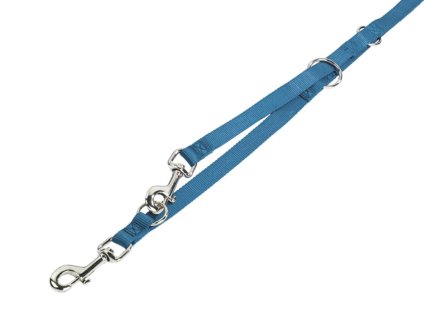 Vodítko NOBBY Classic nylonové přepínací světle modré 1,5x200cm (DOPRODEJ)