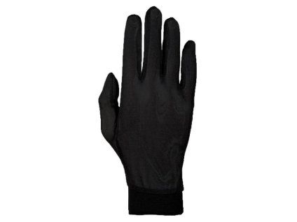 Rukavice ROECKL Silk Liner black (L)