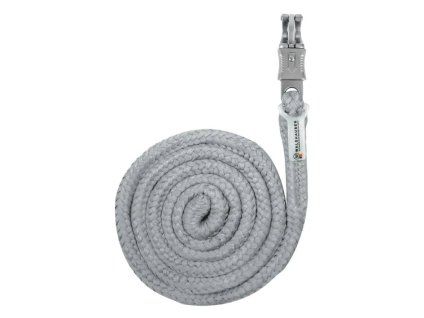 Vodítko WALDHAUSEN Plus panic karabina chrome grey