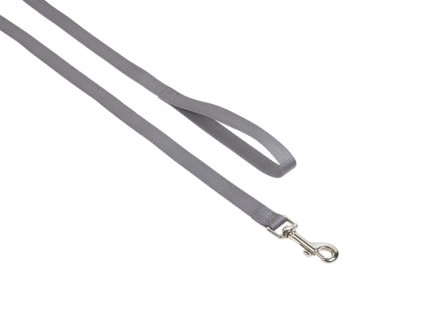 Vodítko NOBBY Classic nylonové šedé 1x120cm