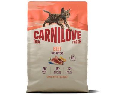 CARNILOVE Cat True Fresh Beef Kitten 2kg