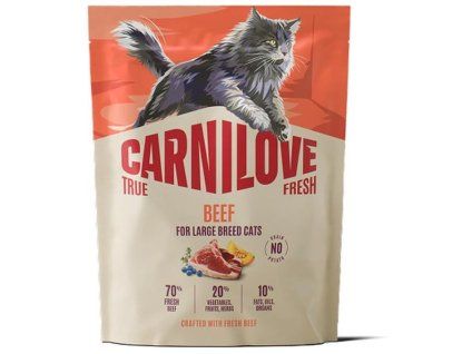 CARNILOVE Cat True Fresh Beef Large Breeds 400g
