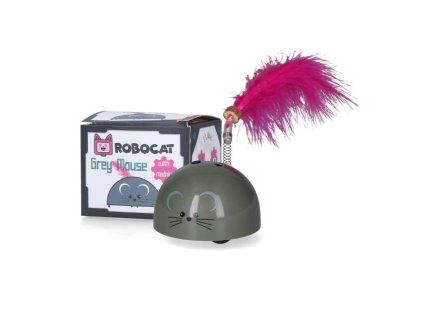 ROBOCAT Mouse robomyš šedá