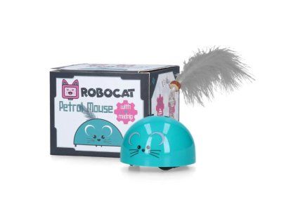 ROBOCAT Mouse robomyš petrolejová