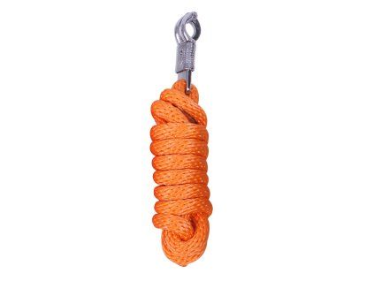 Vodítko QHP s panic karabinou orange 2m